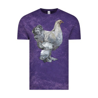 Cloud Purple Brahma Chicken Vintage Tee - LillyAllenDesigns