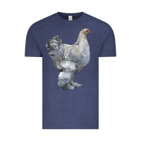 Vintage Denim Brahma Chicken Vintage Tee - LillyAllenDesigns