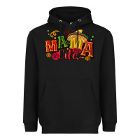 Black Mama cita Heavyweight Hoodie - NancyCooperArtShop