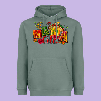 Mama Cita Heavyweight Hoodie Designed By Nancycooperartshop
