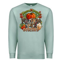 Seafoam Stressed blessed pumpkin spice obsessed Fall Premium Sweatshirt - NancyCooperArtShop