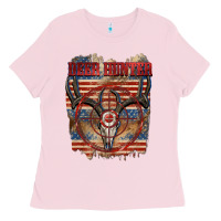 Deer Hunter 4th Of July Ladies Tee | Teevron