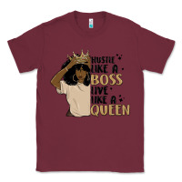 Hustle Like A Boss Live Like A Queen Classic Tee | Teevron