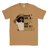 Toasted Coconut hustle like a boss live like a queen Classic Tee - MaliasSmallBusiness