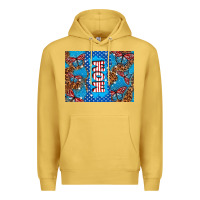 Antique Gold American mom Premium Hoodie - TumblerDesignByShophia