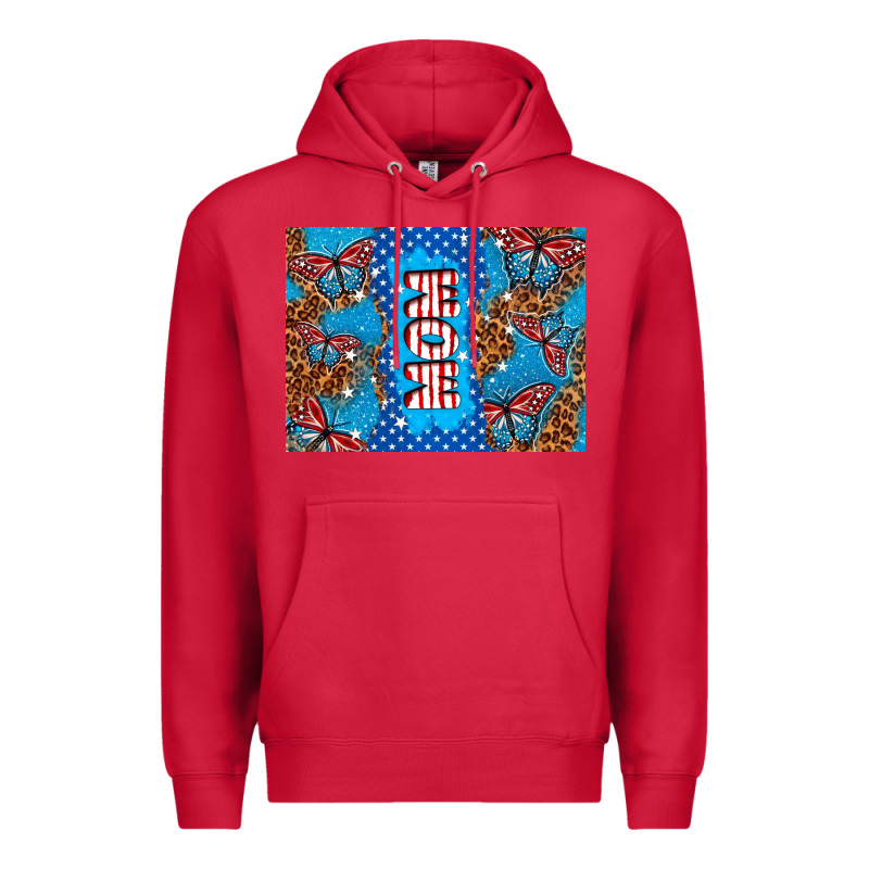 American Mom Premium Hoodie by TumblerDesignByShophia | Teevron