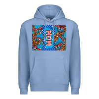 Colony Blue American mom Premium Hoodie - TumblerDesignByShophia