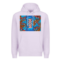 Lilac American mom Premium Hoodie - TumblerDesignByShophia