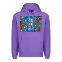 Purple American mom Premium Hoodie - TumblerDesignByShophia