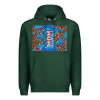 Sports Green American mom Premium Hoodie - TumblerDesignByShophia