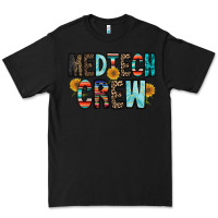 Black medtech crew Premium Tee - RacoonDesign