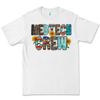 White medtech crew Premium Tee - RacoonDesign