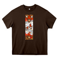 Chocolate Brown volleyball penwraps Heavy Core Tee - HRA Design Shop