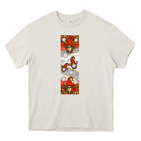 Cream volleyball penwraps Heavy Core Tee - HRA Design Shop