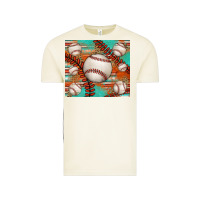 Vintage Arctic baseball turquoise serape glitter tumbler Vintage Tee - Jasminsmagicworld