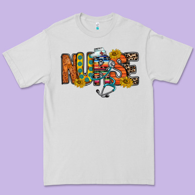 Nurse Western Premium Tee Designed By Racoondesign