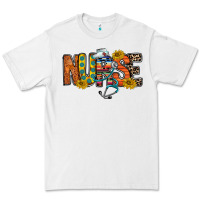 White nurse western Premium Tee - RacoonDesign