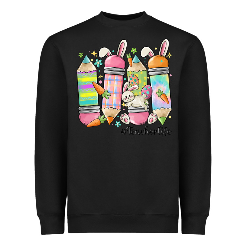 Teaching My Favorite Peeps Heavyweight Sweatshirt by MaliasSmallBusiness | Teevron