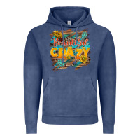 Vintage Denim beautiful crazy Vintage Hoodie - NancyCooperArtShop