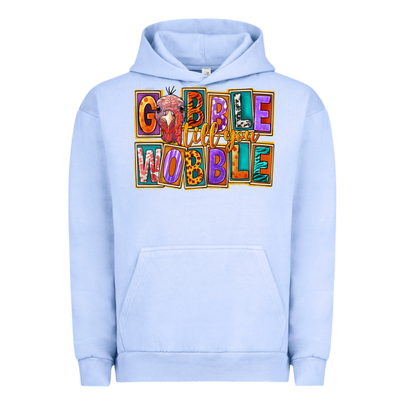 Gobble Till You Wobble Urban Hoodie by FaDigitalArtStudio | Teevron
