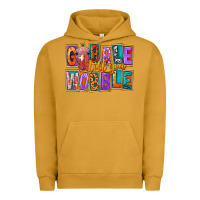 Pigment Peanut Butter Gobble Till You Wobble Urban Hoodie - FaDigitalArtStudio