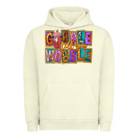Pigment Pistachio Gobble Till You Wobble Urban Hoodie - FaDigitalArtStudio