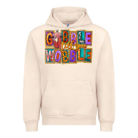 Sandshell Gobble Till You Wobble Urban Hoodie - FaDigitalArtStudio