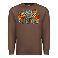 Chestnut Whatever spices your pumpkin Fall Premium Sweatshirt - NancyCooperArtShop