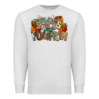 Oatmeal Heather Whatever spices your pumpkin Fall Premium Sweatshirt - NancyCooperArtShop