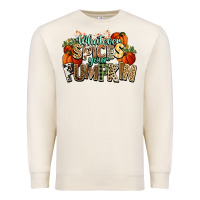 Sandshell Whatever spices your pumpkin Fall Premium Sweatshirt - NancyCooperArtShop