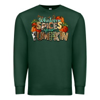 Sports Green Whatever spices your pumpkin Fall Premium Sweatshirt - NancyCooperArtShop