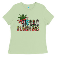 Matcha hello sunshine Ladies Tee - SublimationCraftShop