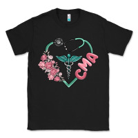 Black cma  heart Classic Tee - MaliasSmallBusiness