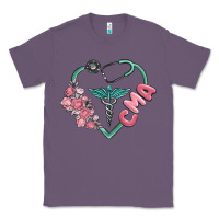 Lavender cma  heart Classic Tee - MaliasSmallBusiness