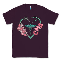 Plum cma  heart Classic Tee - MaliasSmallBusiness