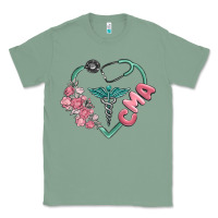 Sage cma  heart Classic Tee - MaliasSmallBusiness