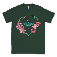 Sports Green cma  heart Classic Tee - MaliasSmallBusiness