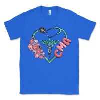 True Royal cma  heart Classic Tee - MaliasSmallBusiness