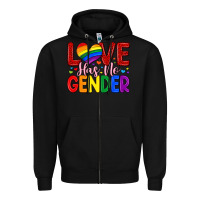 Black love has no gender Zipper Hoodie - Artiststas