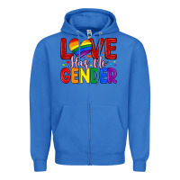 True Royal love has no gender Zipper Hoodie - Artiststas