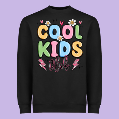 Cool Kids Club Heavyweight Sweatshirt Designed By Maliassmallbusiness