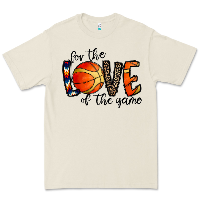 For The Love Of The Game Basketball Premium Tee by CowhideDigitalArt | Teevron