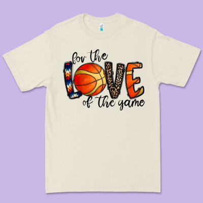 For The Love Of The Game Basketball Premium Tee Designed By Cowhidedigitalart