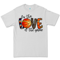 Dove Grey for the love of the game basketball Premium Tee - CowhideDigitalArt