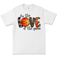 White for the love of the game basketball Premium Tee - CowhideDigitalArt