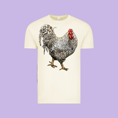 Dominique Rooster Vintage Tee Designed By Lillyallendesigns