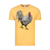 Vintage Mustard Dominique Rooster Vintage Tee - LillyAllenDesigns