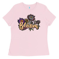 Bubblegum Pink bloom Ladies Tee - JahusDesignShop