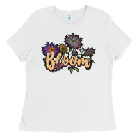 White bloom Ladies Tee - JahusDesignShop
