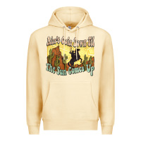 Pina Colada Ain't goin down til the sun comes up Cowboy Premium Hoodie - HowdyJamesFarm